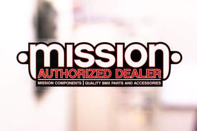 Стикер Mission Authorized Dealer (Оранжевый)