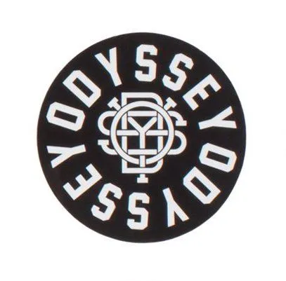 Стикер Odyssey Central Logo Vinyl (Черный/белый)