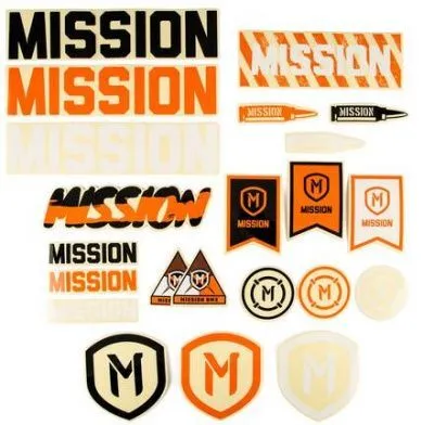 Набор стикеров Mission Assorted Sticker Pack (Mix-color)